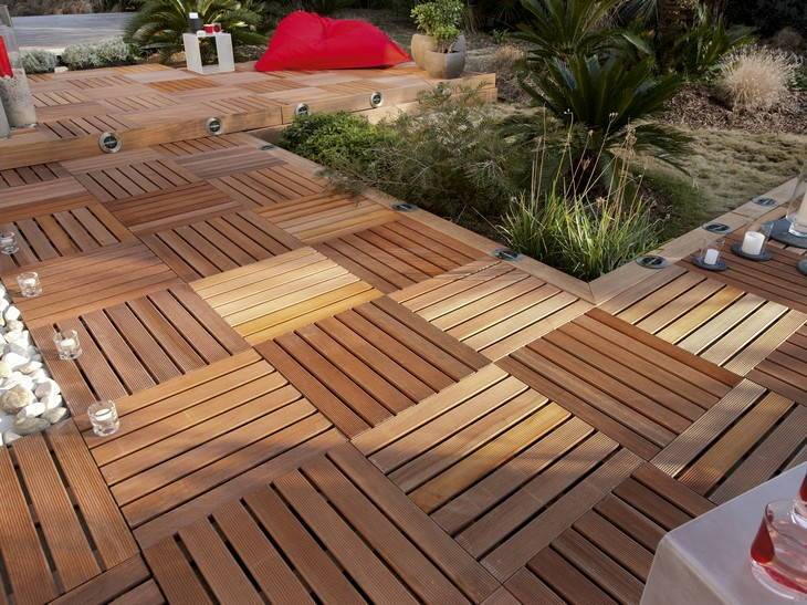 Terrasse en bois sur mesure
