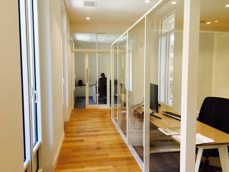 Bureaux co working réalisation sur mesure MENUISERIE GARCIN